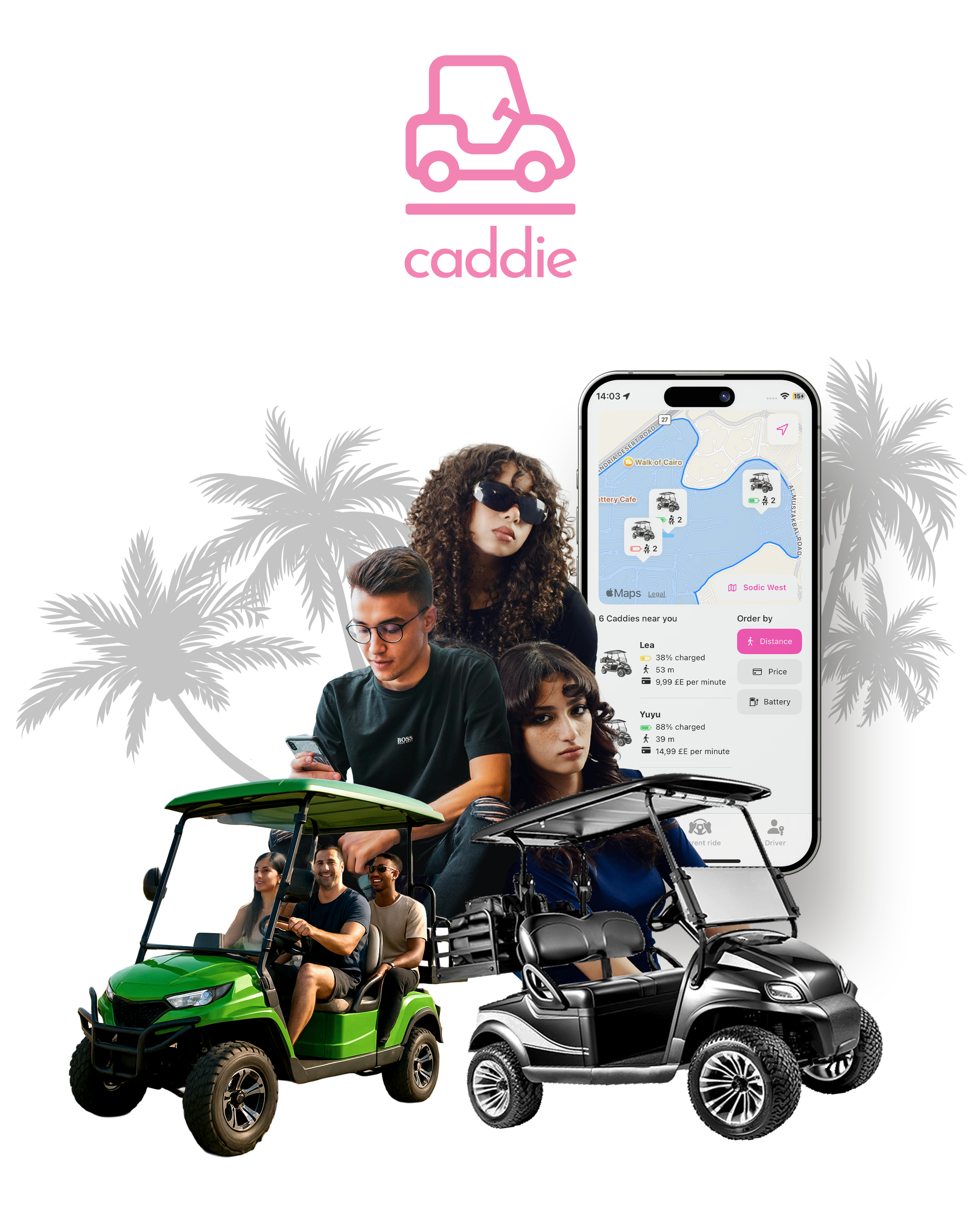Caddie App Showcase