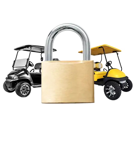 Abstract privacy-themed illustration used across Caddie website